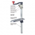 H/Duty Can Opener With Clamp Base